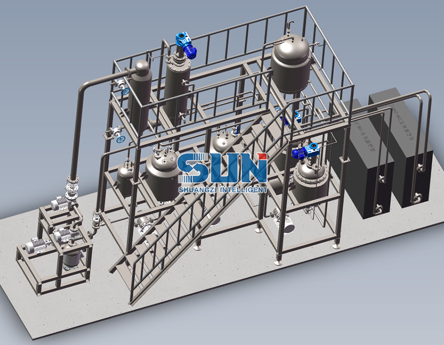 Équipement de distillation moléculaire
